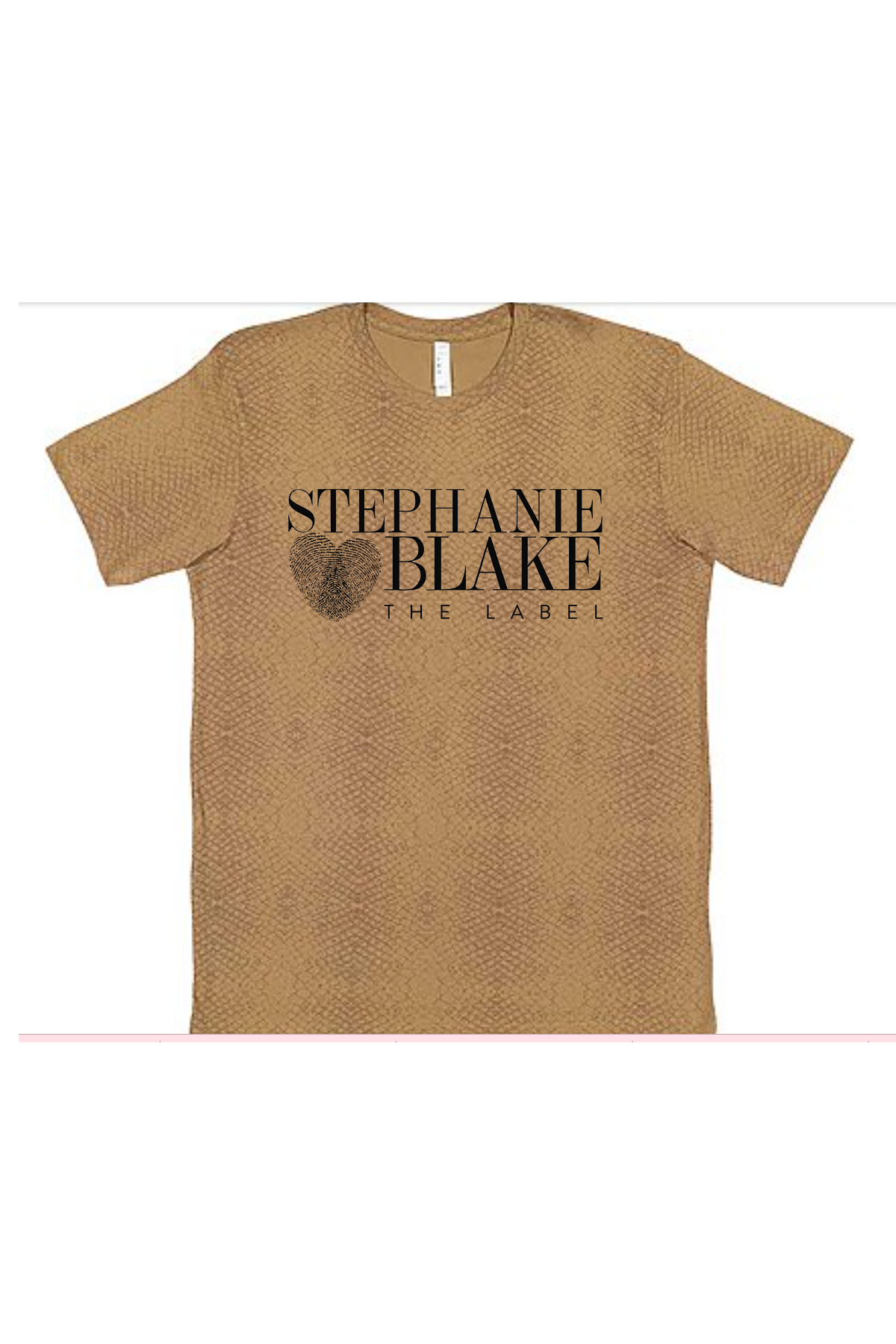 NATURAL SNAKE LOGO TEE