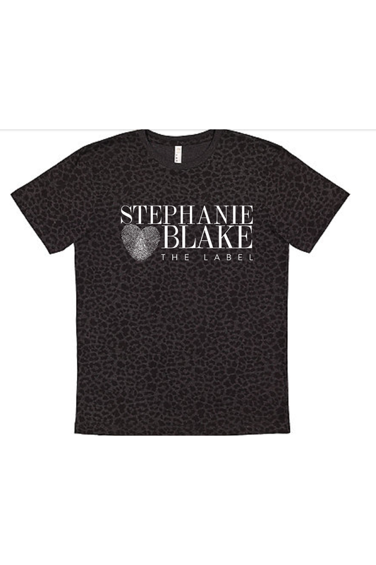 BLACK REGULAR LOGO TEE