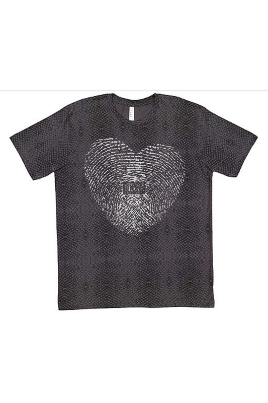 Copy of BLACK SNAKE FINGERPRINT TEE