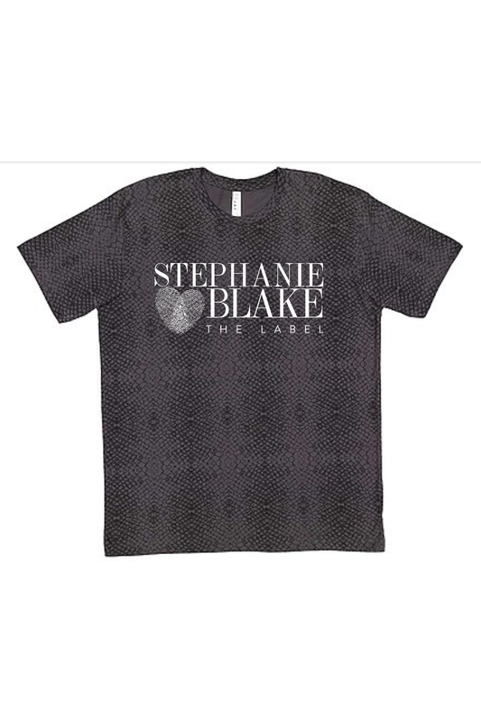 BLACK SNAKE LOGO TEE