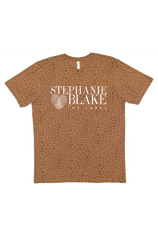 BROWN LEOPARD REGULAR TEE