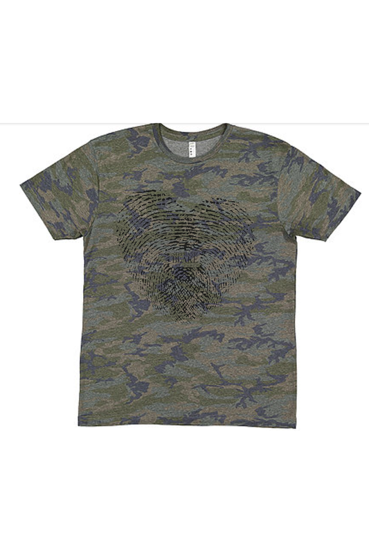 CAMO REGULAR FINGERPRINT TEE